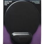 Mousepad Ergonómico Manhattan 434362, gel, negro