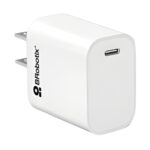Cargador Brobotix 6006610, carga rápida USB-A, blanco