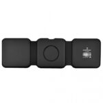 Cargador Inalámbrico 3 en 1 Perfect Choice 3Charge PC-241034, 15 W, negro