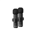 Micrófono Inalámbrico Steren MIC-9010, lavalier multidispositivo, negro