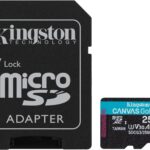 Tarjeta MicroSDXC Kingston Canvas Go! Plus Gen4, 256 GB, Clase 10, UHS-I U3, V30, A2