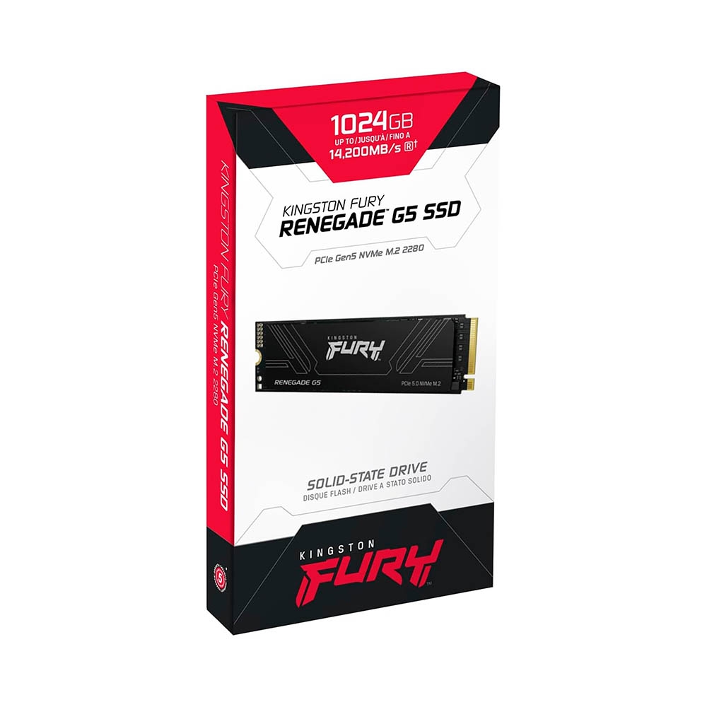 REG-TC-0277 SSD Kingston FURY Renegade G5, 1 TB, M.2 2280, NVMe PCIe 5.0 x4 - Image 1