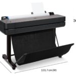 Plotter HP DesignJet T650, 36 pulgadas, pedestal, Wi-Fi, Ethernet y USB