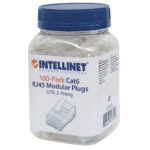 Plug RJ45 Intellinet 503006, Categoría 6