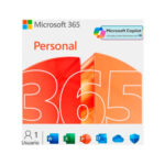 Microsoft 365 Personal con Copilot, licencia anual para 1 usuario, descargable digital