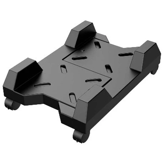 REG-TC-0403 Soporte para CPU Brobotix 6001301, ajustable, con ruedas y frenos, negro - Image 1