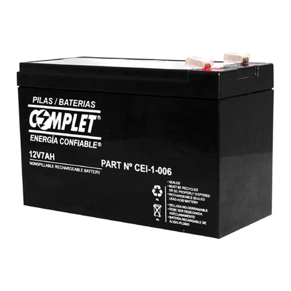 REG-TC-0464 Batería de Reemplazo Complet CEI-1006, 12 V - Image 1
