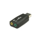 Convertidor de Audio Manhattan 150859, 3.5 mm a USB