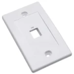 Faceplate Intellinet 163286, placa de pared para 1 conector Keystone