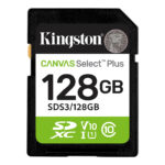 Tarjeta SD Kingston Canvas Select Plus SDS3, 128 GB, Clase 10