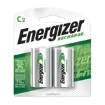 Pilas Recargables Energizer PIENENH35BP-2C, tamaño C, NiMH 2500 mAh, paquete con 2 piezas
