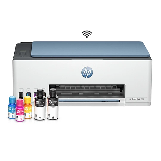 REG-TC-0505 Multifuncional HP Smart Tank 585, tinta continua color, imprime, copia y escanea, Wi-Fi y USB - Image 1