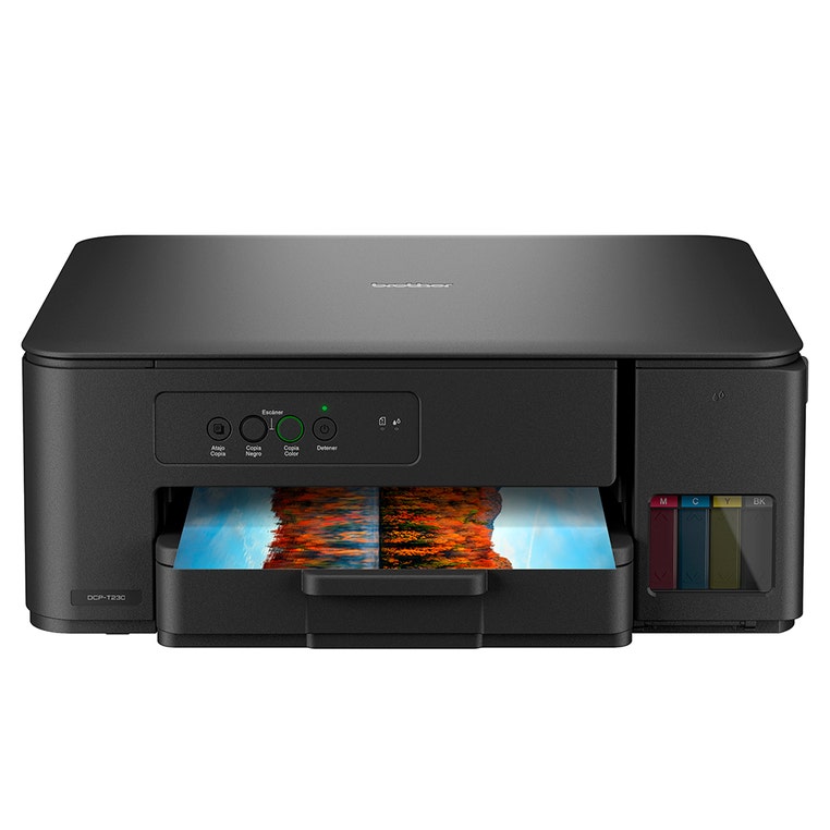 REG-TC-0507 Multifuncional Brother DCP-T230 InkBenefit Tank, tinta continua color, imprime, copia y escanea, USB - Image 1