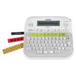 Rotuladora Brother P-touch PT-D210, teclado QWERTY, pantalla gráfica, color blanco