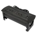 Caja de Conexión para Mesa Intellinet 164856, empotrable, HDMI, VGA, USB, RJ45 y audio