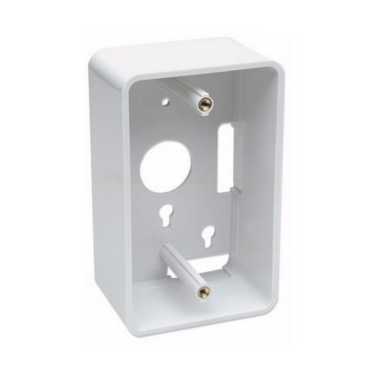 REG-TC-0528 Caja de Montaje Intellinet 517874 para placas de pared, color blanco - Image 1