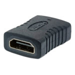 Acoplador HDMI Manhattan 353465, HDMI hembra a hembra, 4K, color negro