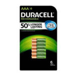 Pilas Recargables Duracell DAK22REAA6, AA, paquete con 6 piezas