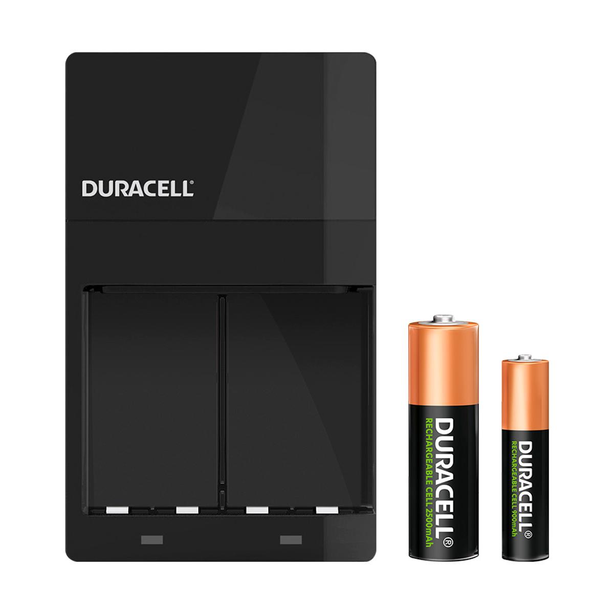 REG-TC-0545 Cargador de Pilas Duracell con 6 Pilas AA Recargables - Image 1