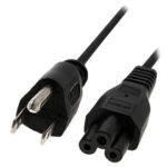 Cable de Corriente para Laptop Brobotix 076889, NEMA 5-15P a IEC C5, 1.8 m, negro