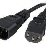 Cable de Corriente StarTech PXT100143 para servidor, NEMA 5-15P a IEC C13, 14 AWG, 91 cm