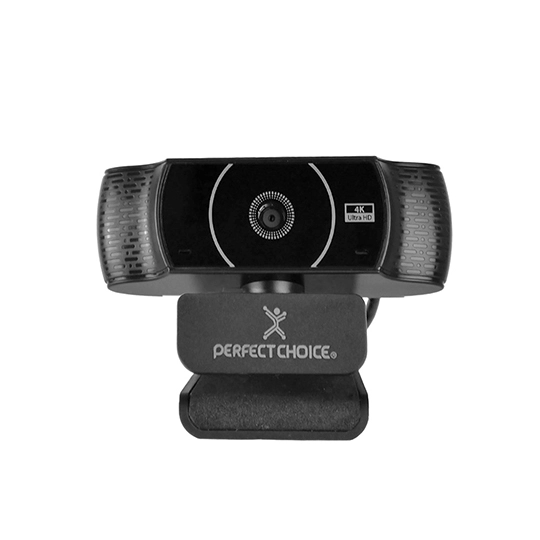 REG-TC-0569 Cámara Web Perfect Choice Eyely PC-320524, resolución 4K, 8 MP, USB, negro - Image 1