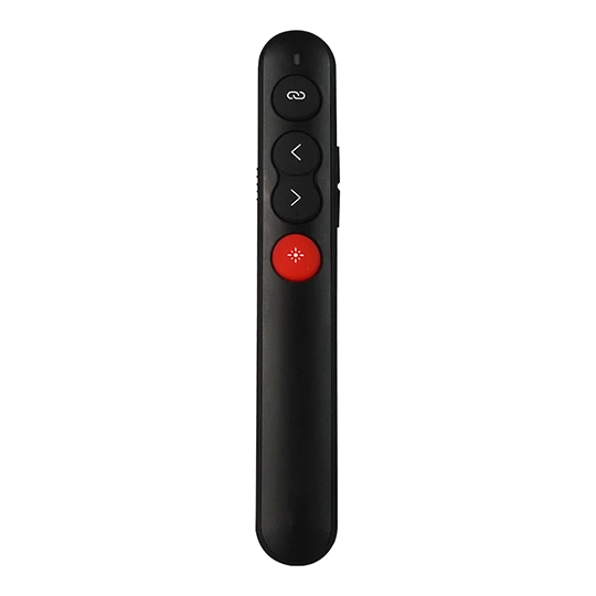 REG-TC-0581 Presentador Láser Vorago LASP-305, alcance de 30 m, negro - Image 1