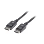 Cable DisplayPort Manhattan 307093, versión 1.2 macho a macho, 3 m, negro