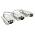Cable Divisor de Video Manhattan 328302, conexión VGA HD15, 5 cm, gris