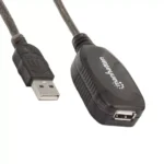Cable de Extensión de Video Manhattan 150958, SVGA macho a VGA hembra, 20 m, negro
