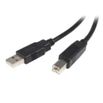 Cable para Impresora StarTech.com USB2HAB3M, USB 2.0 Tipo-A macho a Tipo-B macho, 3 m, negro