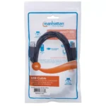 Cable para Impresora Manhattan 333382, USB 2.0 Tipo-A macho a Tipo-B macho, 3 m, negro