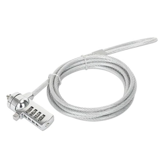 REG-TC-0651 Candado de Seguridad para Laptop Manhattan 440448, ranura K-Slot, cable de 2 m - Image 1