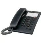 Teléfono Alámbrico Panasonic KX-TS550MEB, 1 línea, 10 teclas de marcación rápida, negro