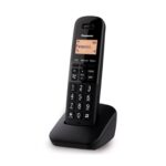 Teléfono Inalámbrico Panasonic TEL-PAN-310MEB, tecnología DECT, negro