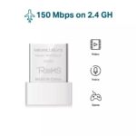Adaptador de Red Inalámbrico USB TP-Link MW150US, Wi-Fi 150 Mbps, 2.4 GHz
