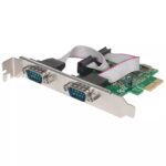 Tarjeta de Expansión Serial Intellinet 152082, PCI Express a puertos DB9 RS232