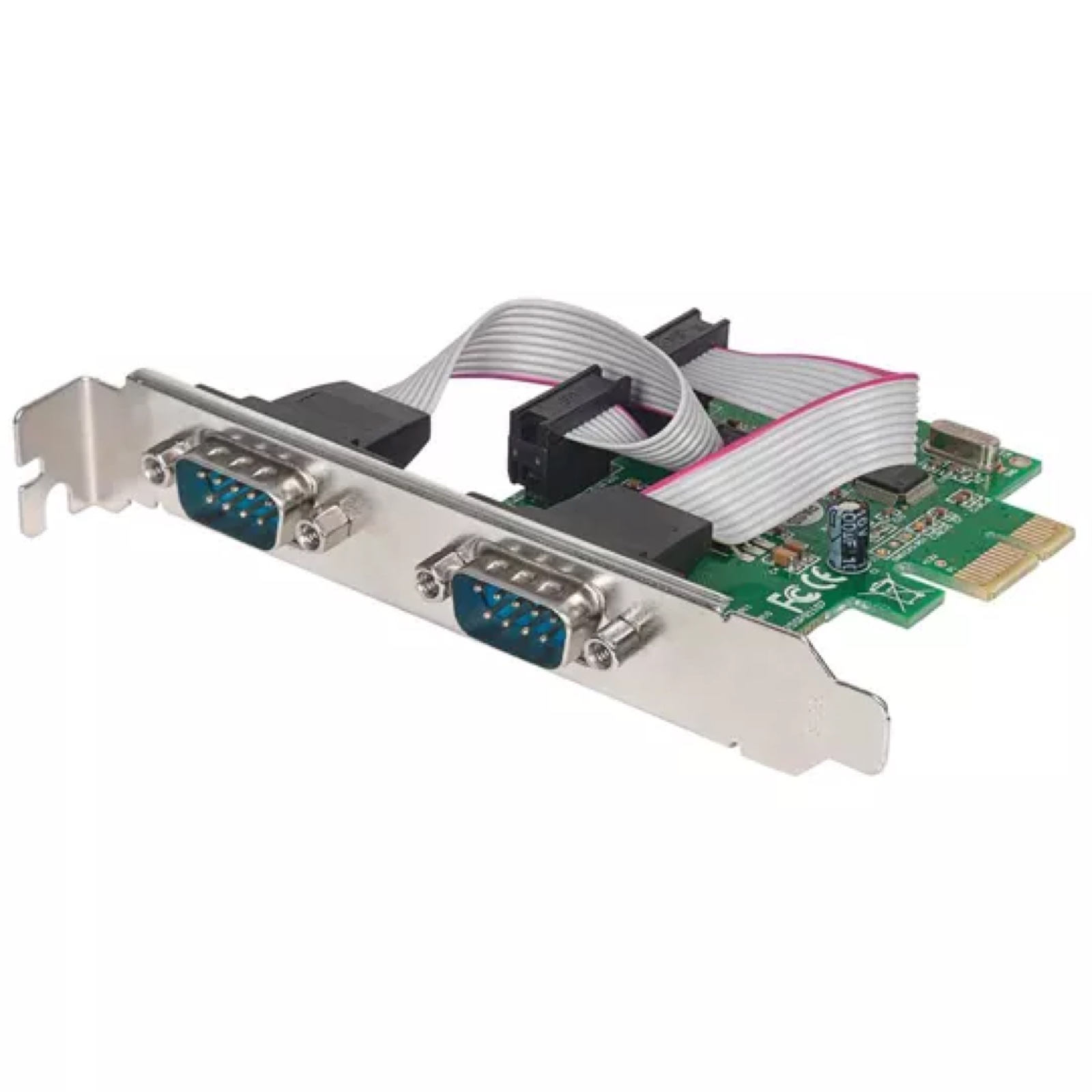 REG-TC-0682 Tarjeta de Expansión Serial Intellinet 152082, PCI Express a puertos DB9 RS232 - Image 1