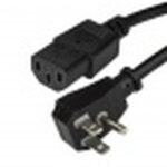Cable de Corriente StarTech.com PXTF1016, NEMA 5-15P a IEC C13, 1.8 m, negro