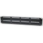 Panel de Parcheo Intellinet 560283, Cat6, 48 puertos, 2U