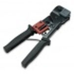 Pinza Ponchadora Intellinet 210836, para conectores modulares RJ45, RJ12 y RJ11