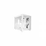 Gabinete Gamer Vorago CSG570-WH, media torre, Micro-ATX y Mini-ITX, blanco