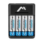 Cargador de Pilas Mitzu MC-214 para pilas AA y AAA