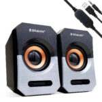 Bocinas Alámbricas Brobotix 963913, conexión USB y audio 3.5 mm