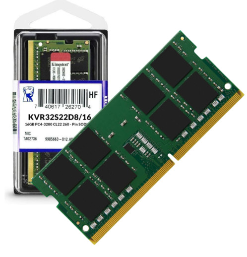 REG-TC-0815 Memoria RAM Kingston ValueRAM 16 GB DDR4 3200 MHz, SO-DIMM, Dual Rank - Image 1