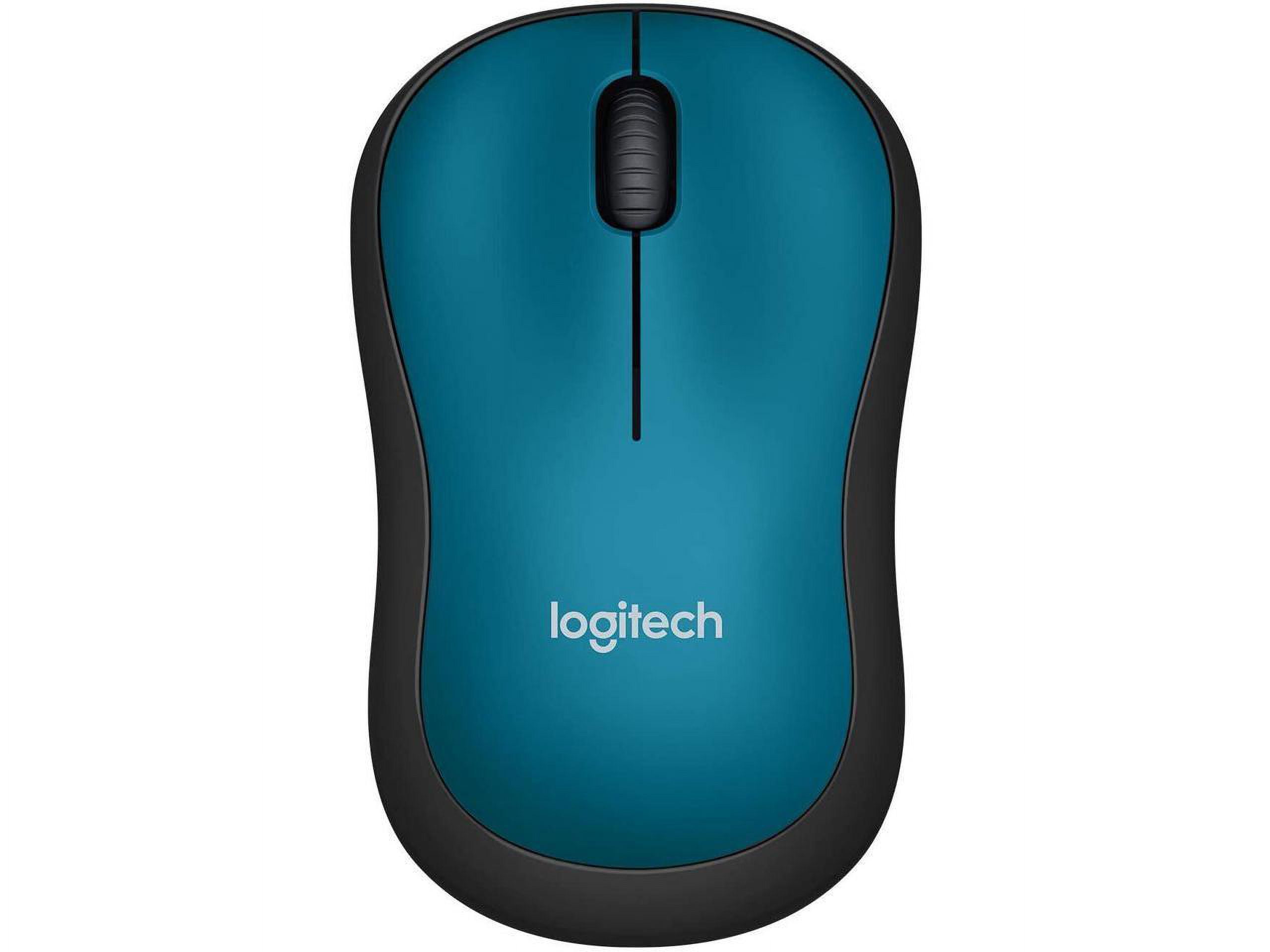 b08fb51e-3836-4686-8504-4fd626179c5e.538d5721a85ccdac07a07a37b7e8137f.jpeg Mouse Inalámbrico Logitech M185, receptor USB 2.4 GHz, azul con negro - Image 1