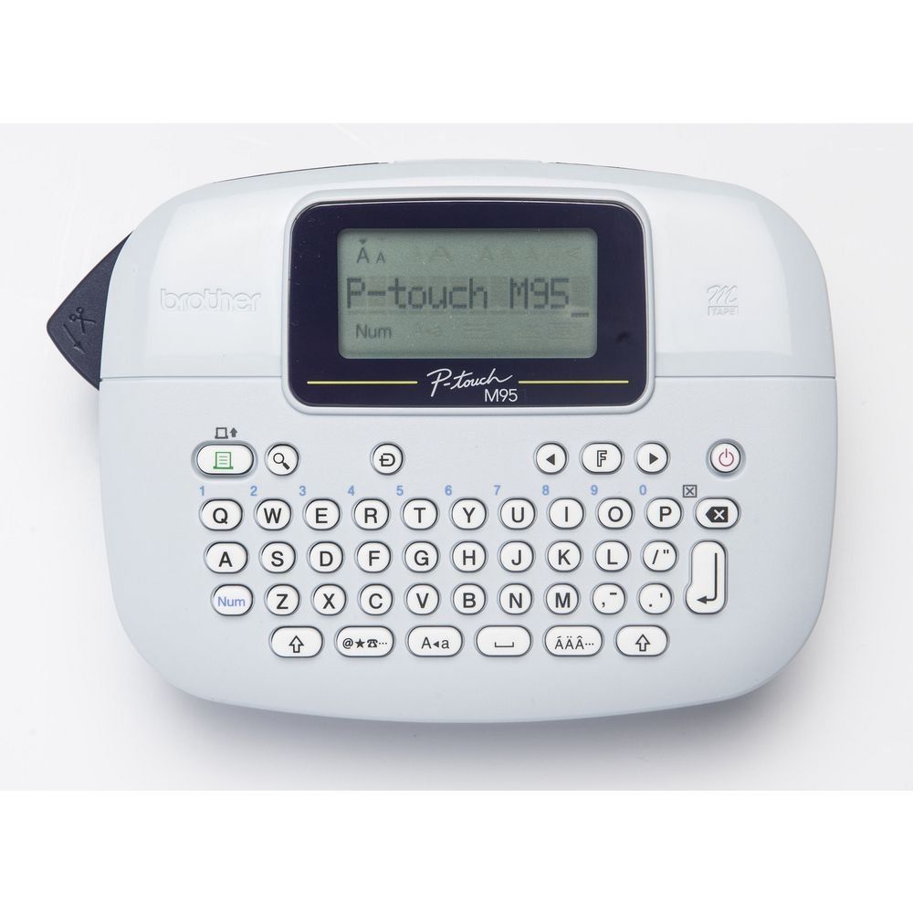 brother_m95.jpg Rotuladora Electrónica Brother P-touch PT-M95, pantalla LCD, color blanco - Image 1