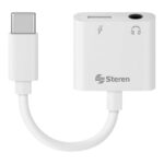 Adaptador de Audio Steren USB-459, USB a jack 3.5 mm