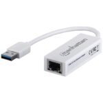 Adaptador de Red Manhattan 506731, USB 2.0 a RJ45 Fast Ethernet, 100 Mbps